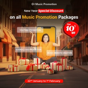 10% Flat Discount on Music Promotion Services