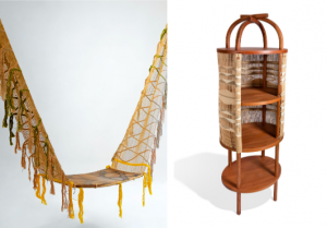 Kaupuna Swing and Oca Cabinet created in partnership  with the Mehinaku artisans - Photo Lucas Rosin