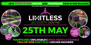 Limitless Activity Centre in Swansea doubles in size after expansion - NEW SECTION OPENS MAY 25!