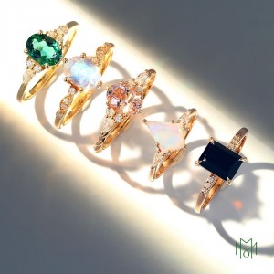 gemstone rings