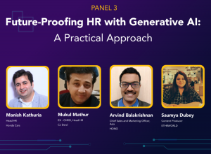 Panel 3: Future-Proofing HR with Generative AI: A Practical Approach