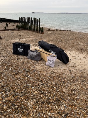 PortaSauna | Portable Wood Fired Sauna Tent - Packed Up