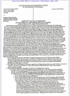 Kansas Family Court & Its Children Are In Crisis By The Federal Courts Failure To Discipline Defendant Judge Burmaster