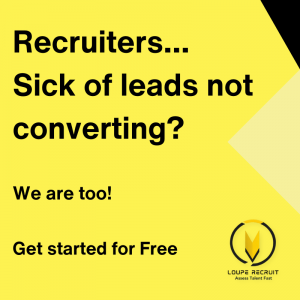 LoupeRecruit - Helping recruitment firms generate business in one click