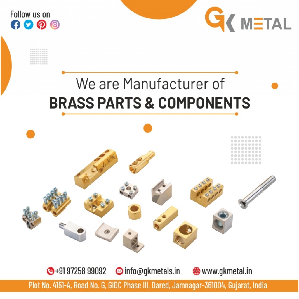 GK Metals Leading Brass Components and Brass Parts Manufacturer in