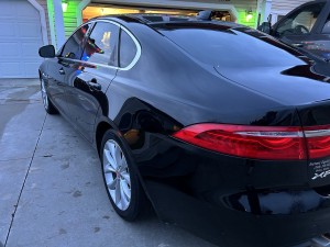 The Jaguar has a signature detail by Eagle Star