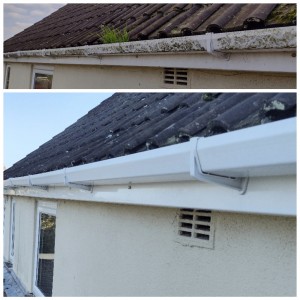 Fascias, Soffit & Gutter Cleaning by CGL Window Cleaning Services, Yeovil