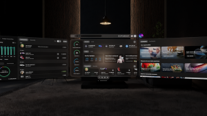 Spatial banking design Apple Vision Pro Landscape by UXDA