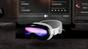 Spatial banking design Apple Vision Pro Microinteractions by UXDA