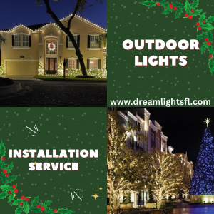 outdoor lights installation post