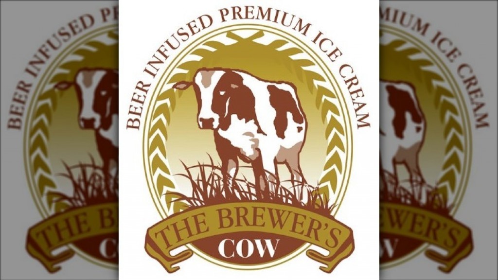 Bottoms Up Brewer's Cow BeerFlavored Ice Cream Makes a Splash on