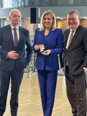 Croatian Minister of Tourism and Sport Nikolina Brnjac with the ADAC