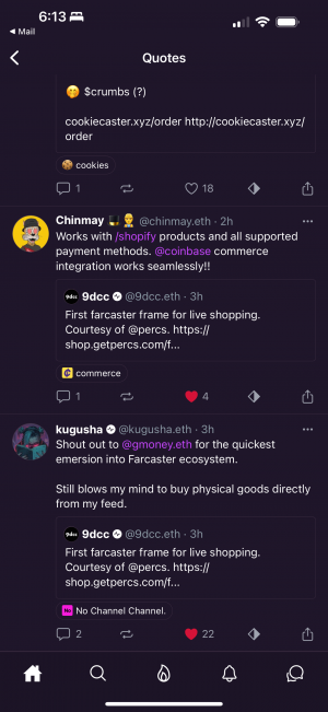 9dcc first to incorporate shoppable posts using PERCS Frames.