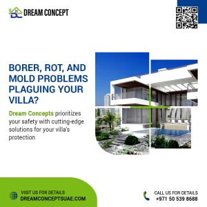 Villa renovation services Dubai structure insulation moisture borer rot mold solutions in UAE