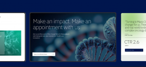 Striking aesthetics and clear call-to-action that define Maxis Clinical Sciences’ digital presence