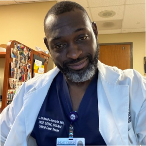 Lajide Richard Lawoyin, MD, FACP, SFHM, an Internist with East Georgia Regional Medical Center