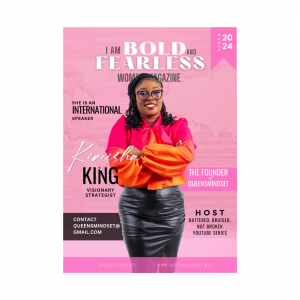 I AM BOLD AND FEARLESS WOMAN MAGAZINE - SECOND COVER 2024