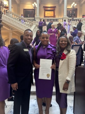 Theresa Caldwell Jenkins Honored at the Georgia State Capitol 