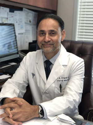 Tejwant S. Chandi, MD, an Internist with Albemarle Medical Associates