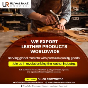 leather bags exporter from india