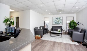 Dental assistant taking measurements for clear aligners at Dentistry By The Bay Barrie ON