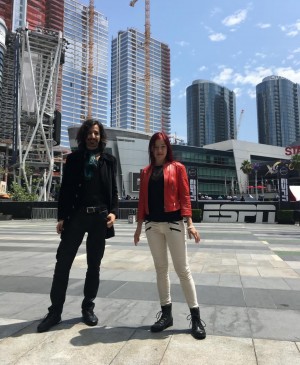 The Band Famous at the ESPYs in LA