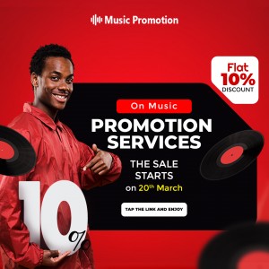 Music Promotion Services with Flat Discount