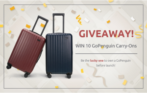 Gopenguin Inc Launches A Giveaway For Its New Luggage Collection