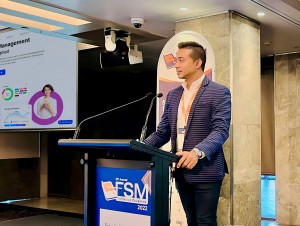 Sachi Wickramage addressing the 13th Annual Field Service Management Summit