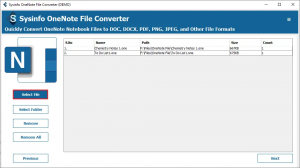 Sysinfo OneNote Converter Tool