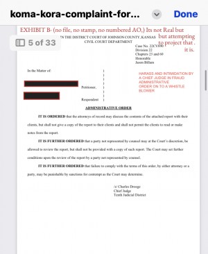 KansasGate National Scandal