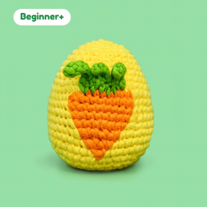 Gift Of Easter Rosa Carrot Egg Crochet Kit