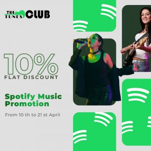 April Sale on Spotify Promotion