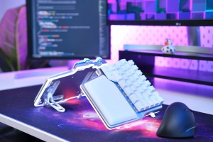 Dygma Raise 2 Silver version