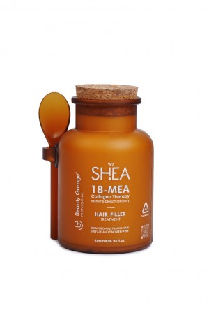 Experience the Shea Collagen Hair Filler from Beauty Garage Professional It Repairs Bleached Hair An