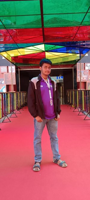 Mario Pimenta as student Delegate at International Film Festival Of India