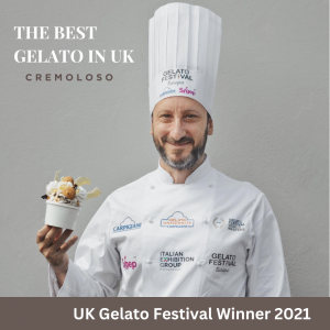 Fabiano Franzoso, the creative chef behind Cremoloso Gelato