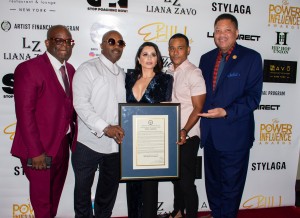 Honorees receive Power of Influence Award; Jerry, Paul Anthony, Liana Zavo, Jimmy Cozier and Geoffrey E. Eaton