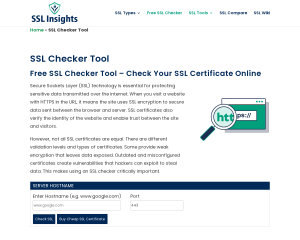 SSLInsights Official Logo