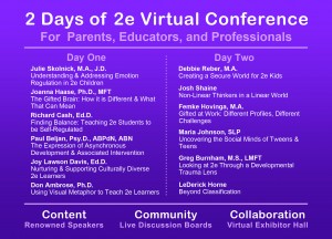 MEDIA ADVISORY: Registration Now Open for the 2019 2 Days of 2e Virtual Conference