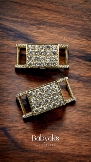 babyaks gold lace locks white af1 2