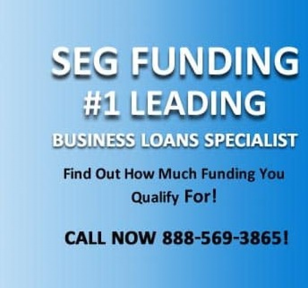 SEG Funding 1 Leading Business Loans Specialist SEG Funding 1 Leading Business Loans Specialist
