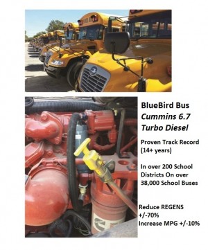 BlueBird School Bus Cummins Diesel