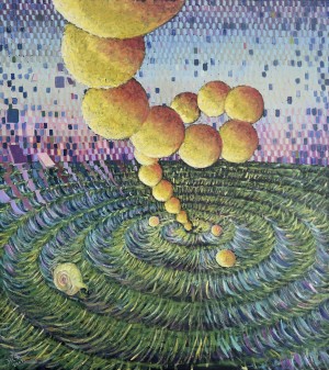 (2005). Penetration. [oil on canvas, part of polyptych]