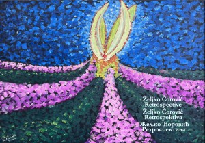 Cover Art: (2004). Angel. [oil on board, part of triptych]