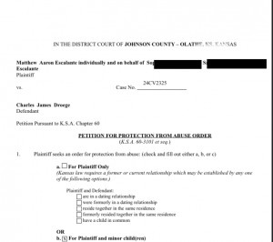 The Docket of Escalante et al minor children vs Gardner Police connects court misconduct