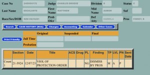 The recently dismissed case of 24-DV00172, made same allegation as 23-DV00908
