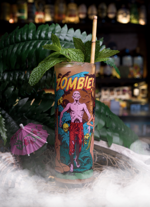 The Magic Zombie! Glass Raises The Dead With A Tiki Cocktail
