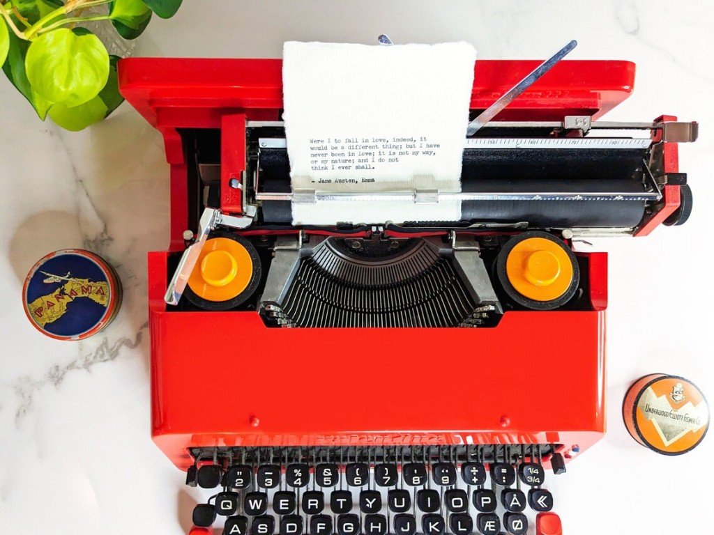 Vintage Typewriters Make a Comeback Embrace Nostalgia with Typecraft Goods' Unique Handmade