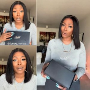 yaki bob glueless wig